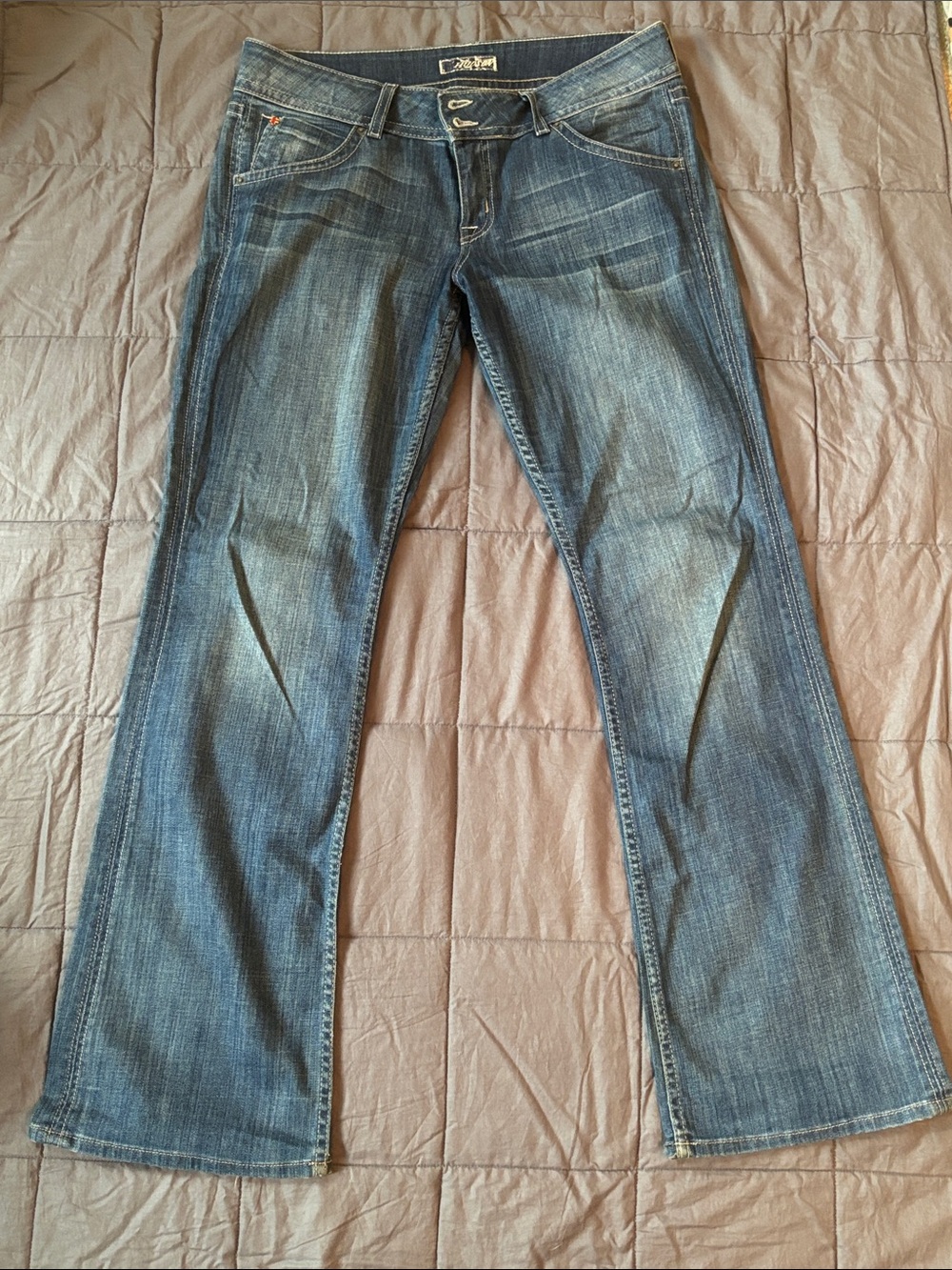 Hudson Jeans Women's Blue Flare Jeans